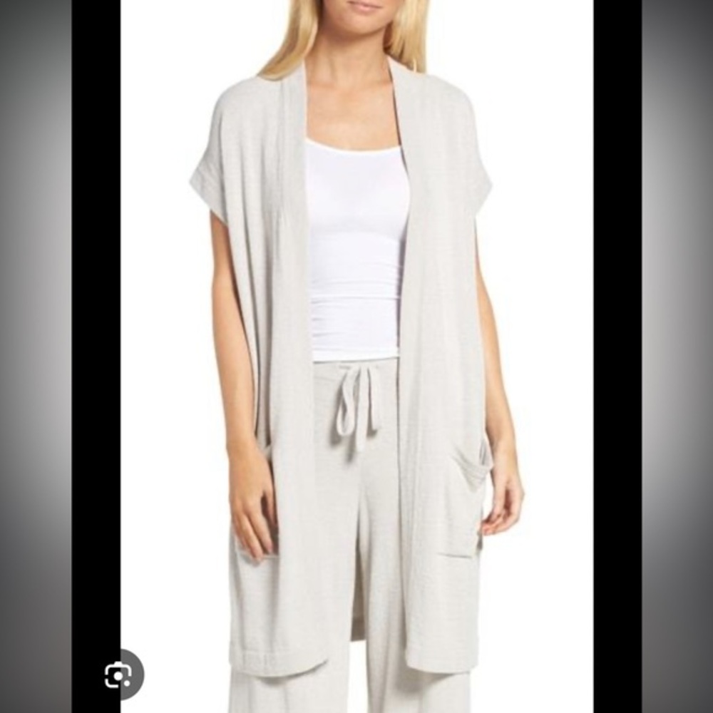Barefoot dreams cozy chic ultra lite cardigan